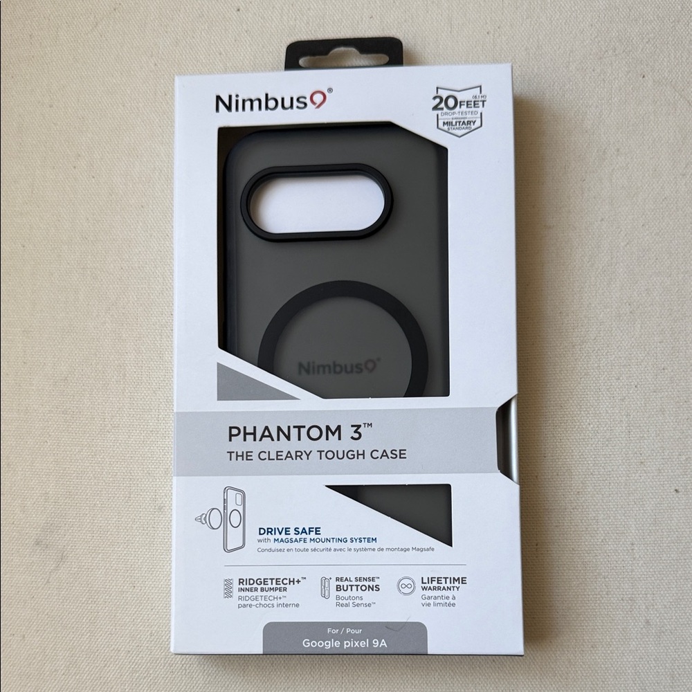 Phantom 3 Case for Google Pixel 9A - Black